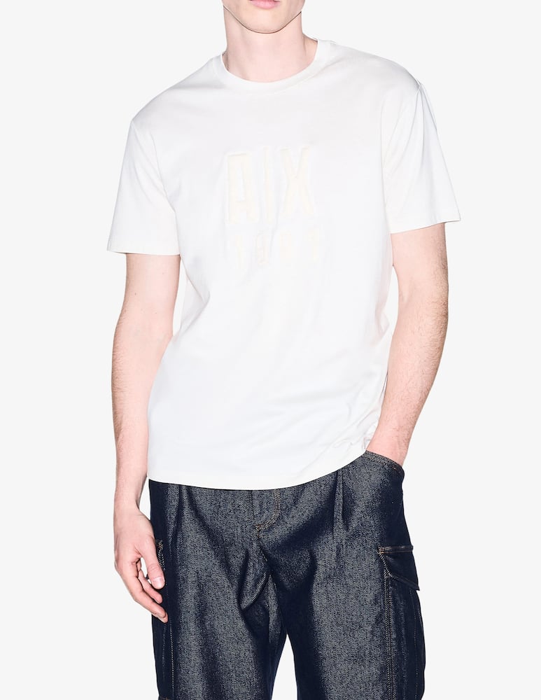 rinascente Armani Exchange Embossed logo t-shirt