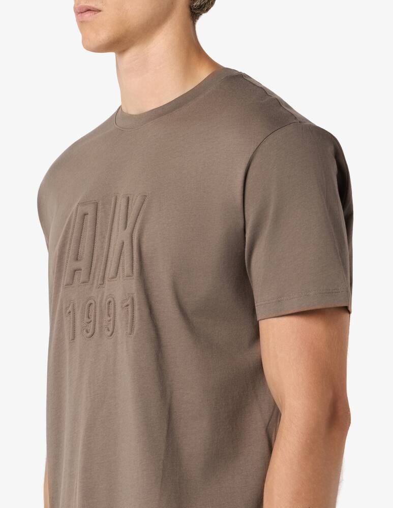 rinascente Armani Exchange T-shirt con logo embossed AX