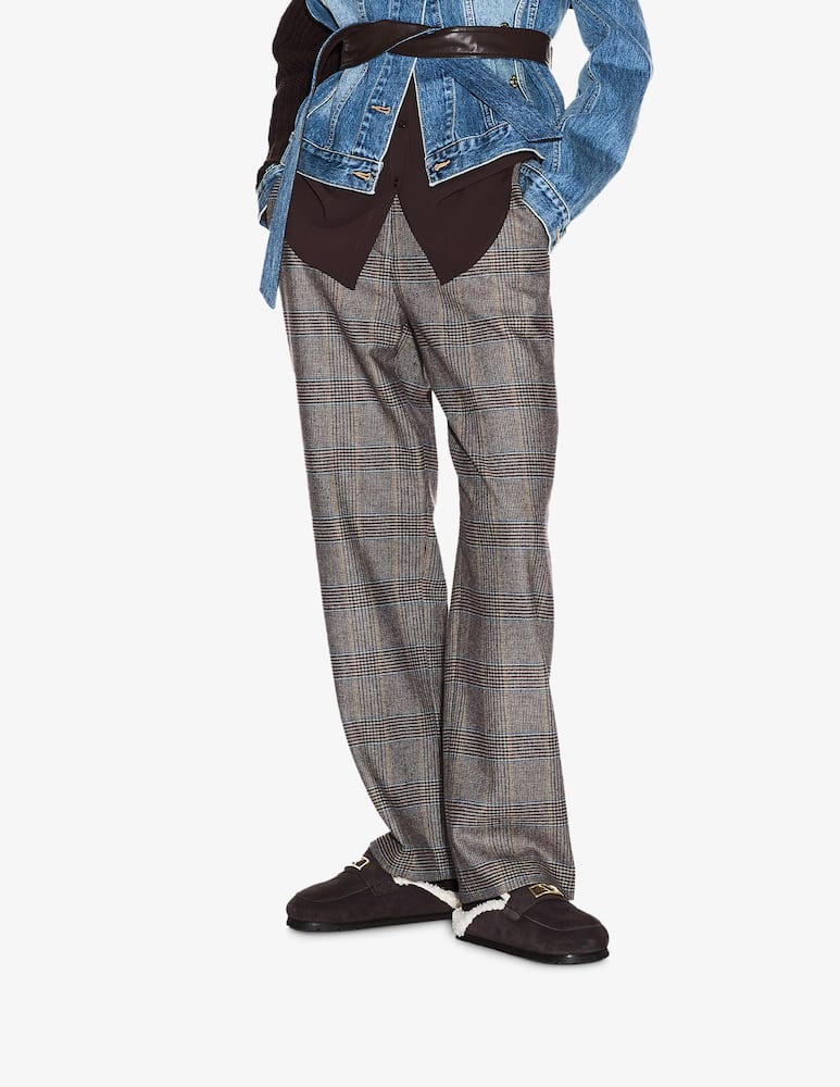 rinascente Armani Exchange Check trousers