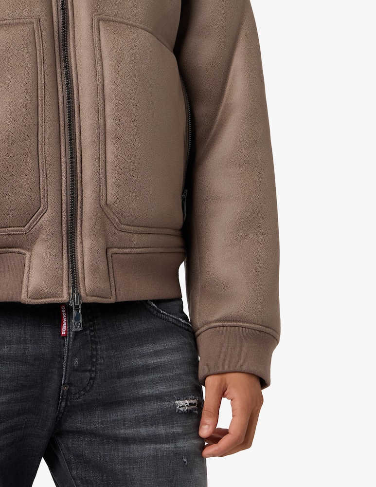 Armani Exchange Shearling jacket - picture 4 Armani Exchange Shearling jacket - picture 4
