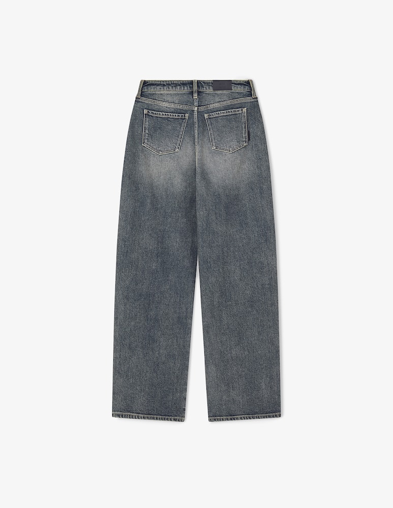 rinascente Armani Exchange Barrel embellished jeans
