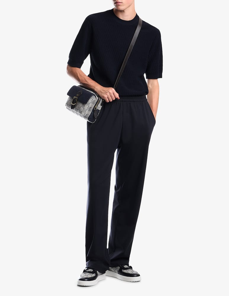 rinascente Emporio Armani Maglia jacquard a maniche corte