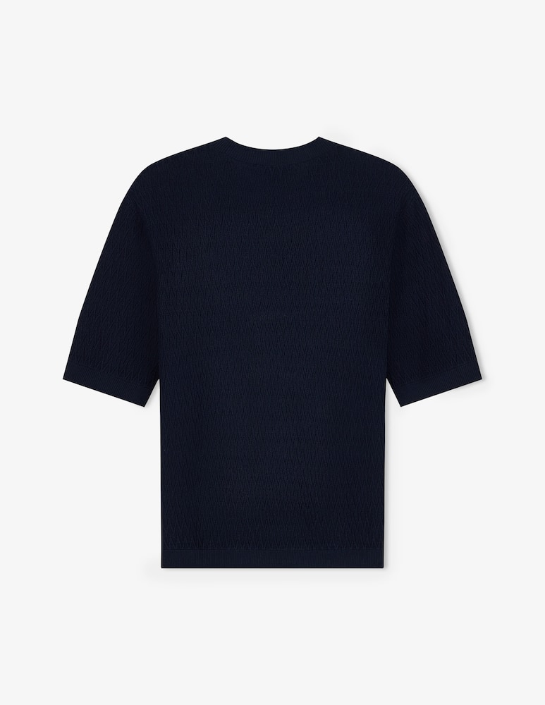 rinascente Emporio Armani Maglia jacquard a maniche corte