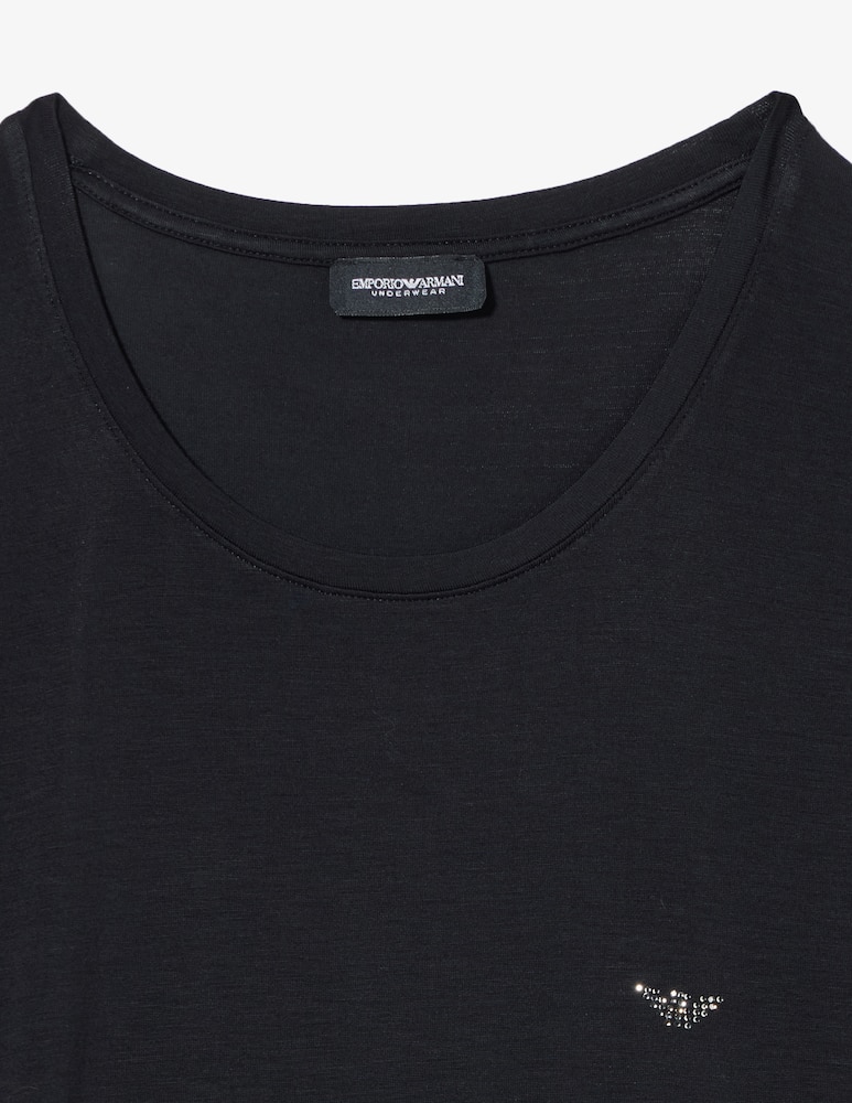 rinascente Emporio Armani t-shirt con borchie