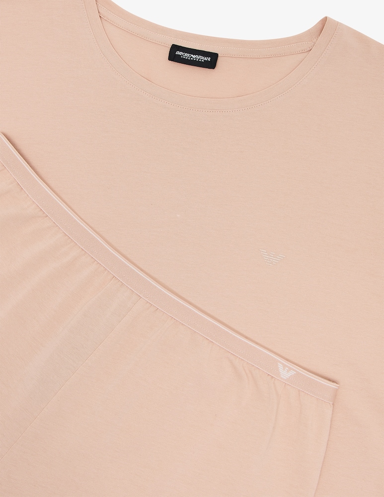 rinascente Emporio Armani Long pyjamas with logo band