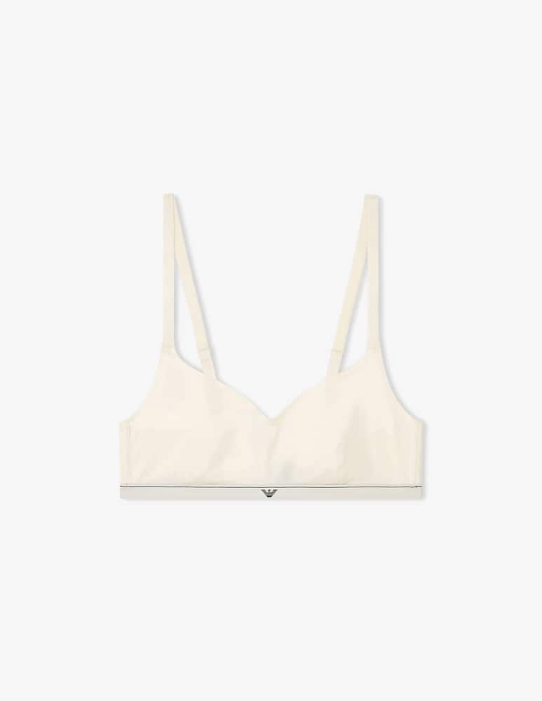 Emporio Armani Reggiseno bralette con logobanda - immagine 1 Emporio Armani Reggiseno bralette con logobanda - immagine 1