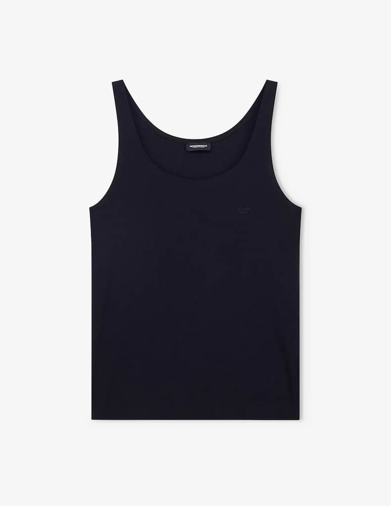 Emporio Armani Tank top with logo detail - picture 4 Emporio Armani Tank top with logo detail - picture 4