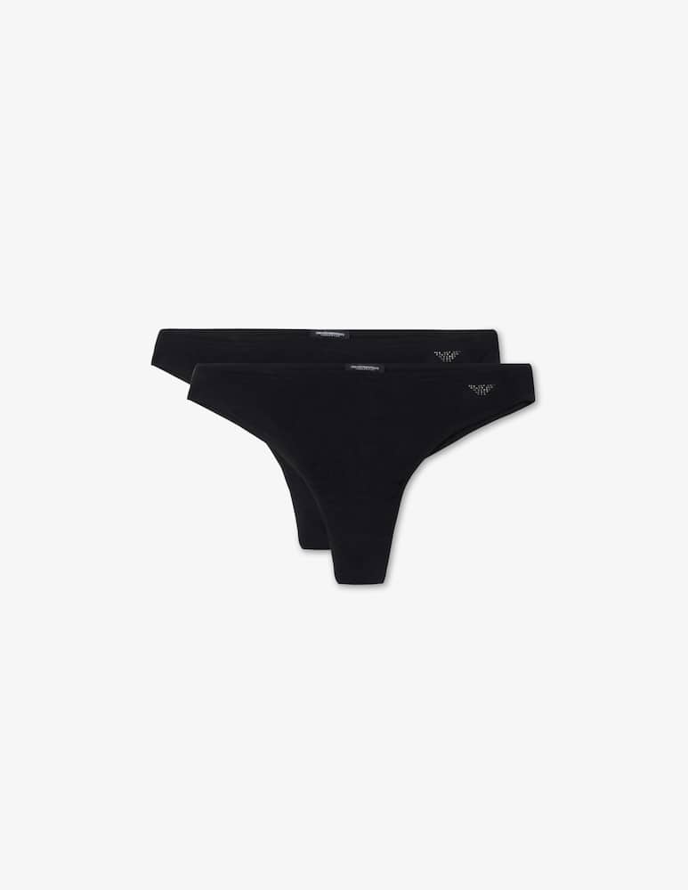 Emporio Armani Pack 2 slip brasiliano essenziale - immagine 1 Emporio Armani Pack 2 slip brasiliano essenziale - immagine 1