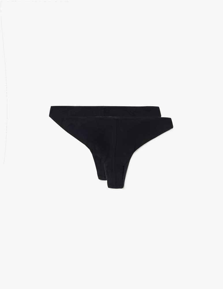 Emporio Armani Pack 2 slip brasiliano essenziale - immagine 2 Emporio Armani Pack 2 slip brasiliano essenziale - immagine 2