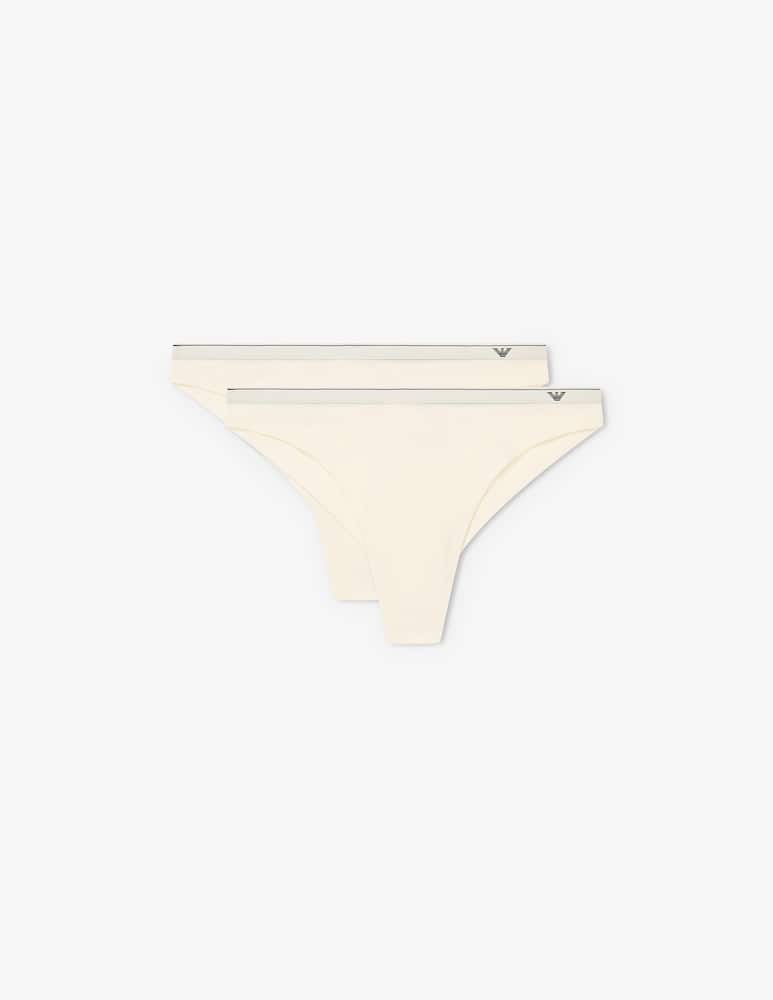 Emporio Armani Brazilian briefs with logo band - picture 1 Emporio Armani Brazilian briefs with logo band - picture 1