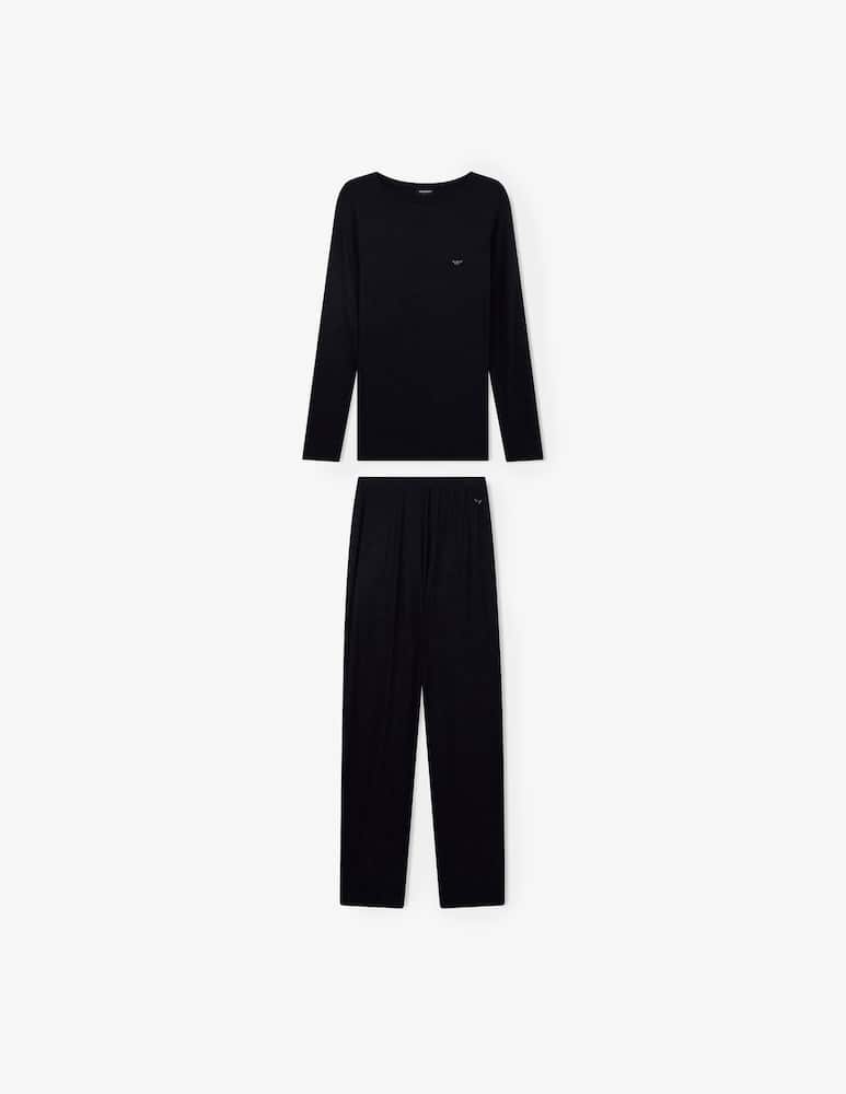 Emporio Armani Pyjama set with long-sleeved top - picture 3 Emporio Armani Pyjama set with long-sleeved top - picture 3