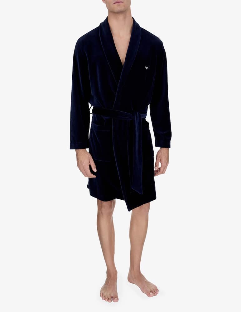 Emporio Armani Chenille dressing gown - picture 2 Emporio Armani Chenille dressing gown - picture 2