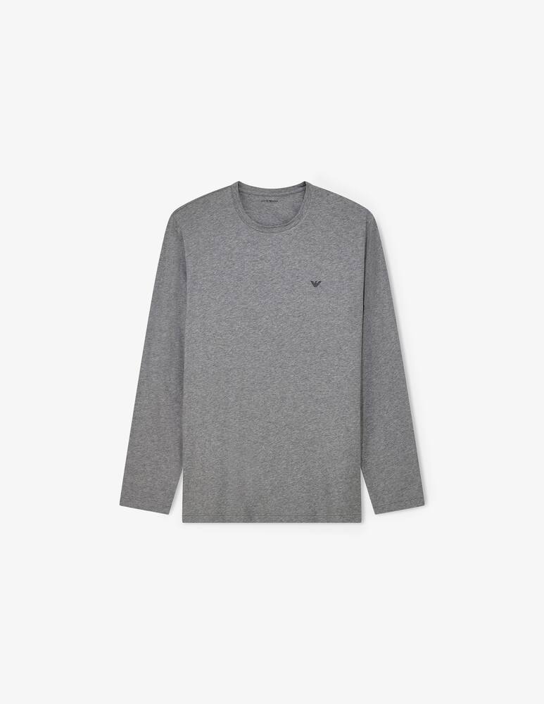 Emporio Armani Pigiama lungo con polsini Endurance - immagine 5 Emporio Armani Pigiama lungo con polsini Endurance - immagine 5