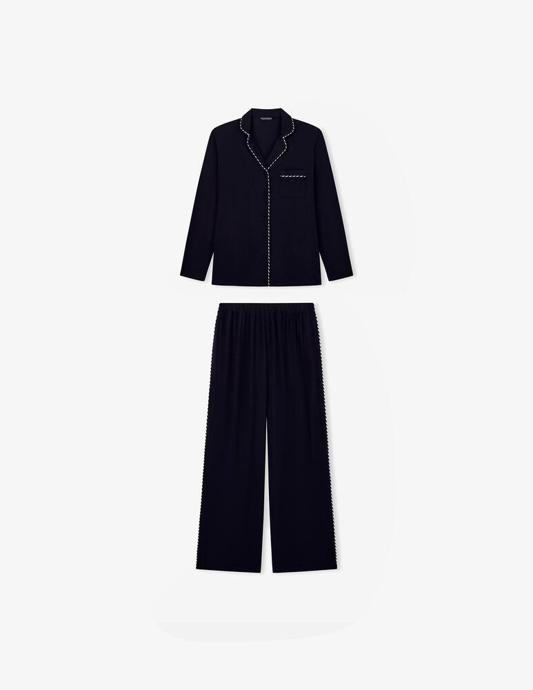 rinascente Emporio Armani Pigiama con camicia e pantaloni
