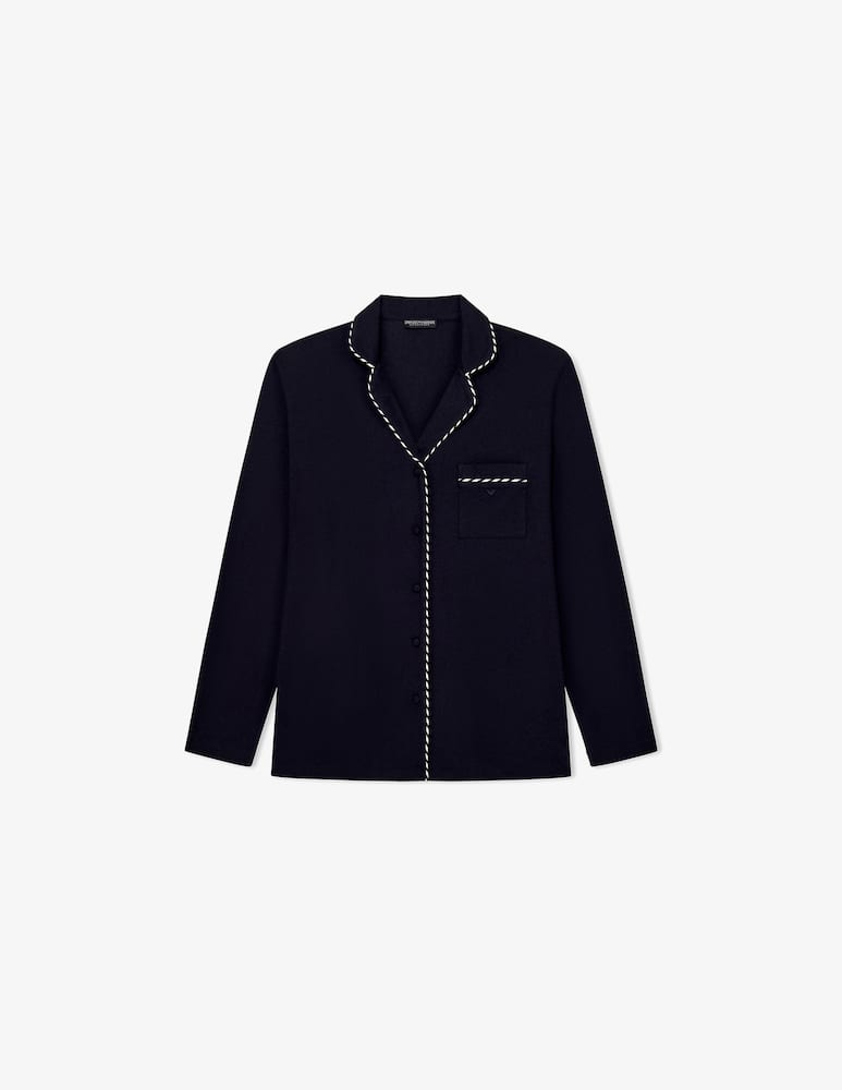 Emporio Armani Pigiama con camicia e pantaloni - immagine 4 Emporio Armani Pigiama con camicia e pantaloni - immagine 4