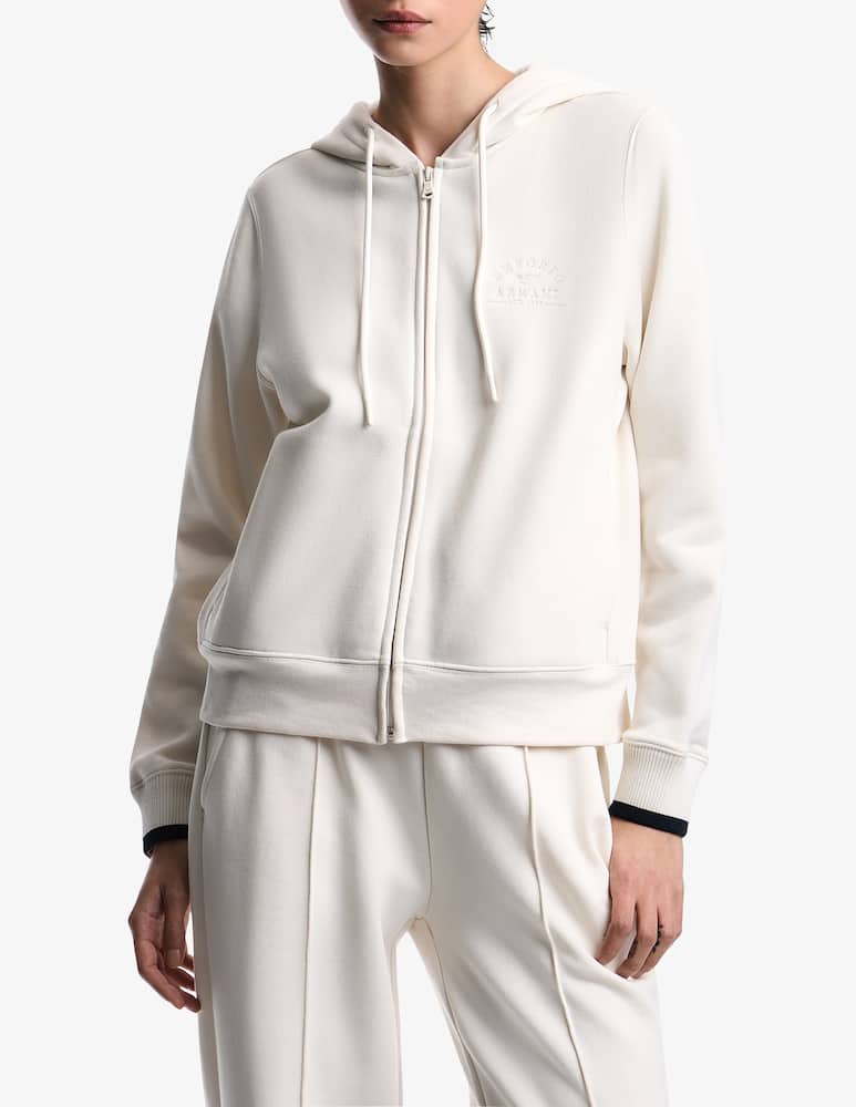 rinascente Emporio Armani Hooded full-zip sweatshirt