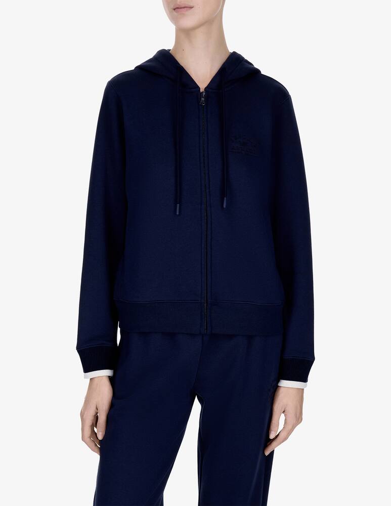 rinascente Emporio Armani Hooded full-zip sweatshirt