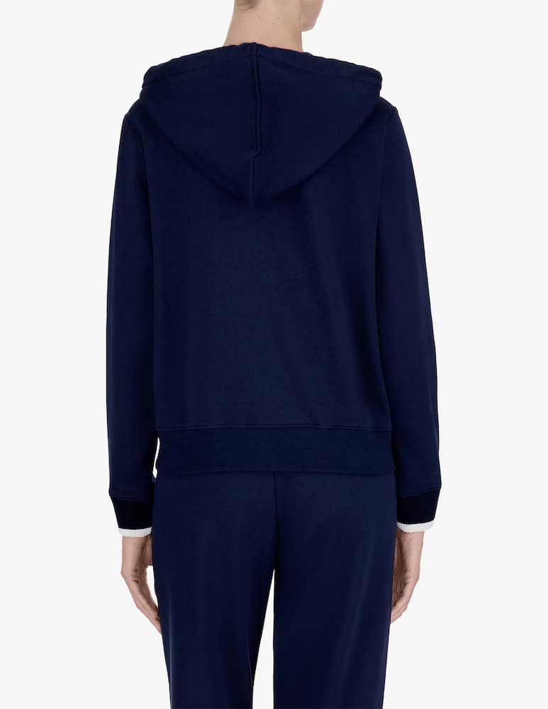 Emporio Armani Hooded full-zip sweatshirt - picture 2 Emporio Armani Hooded full-zip sweatshirt - picture 2