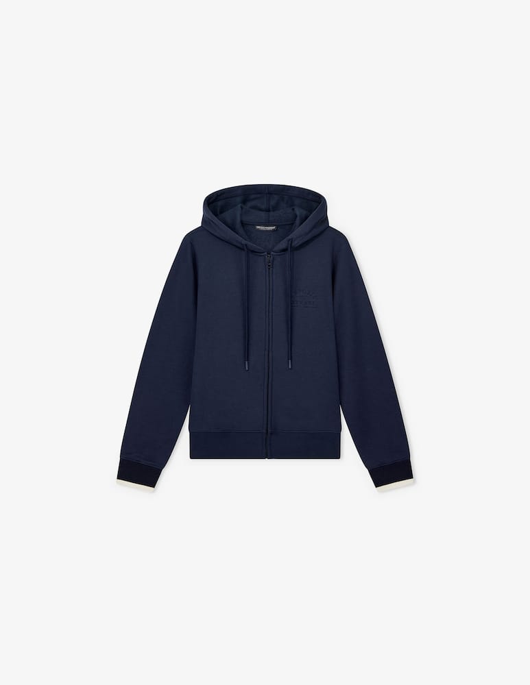 Emporio Armani Hooded full-zip sweatshirt - picture 3 Emporio Armani Hooded full-zip sweatshirt - picture 3