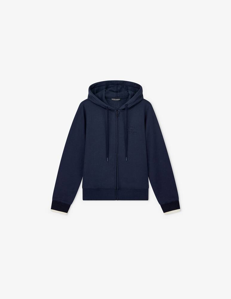 rinascente Emporio Armani Hooded full-zip sweatshirt