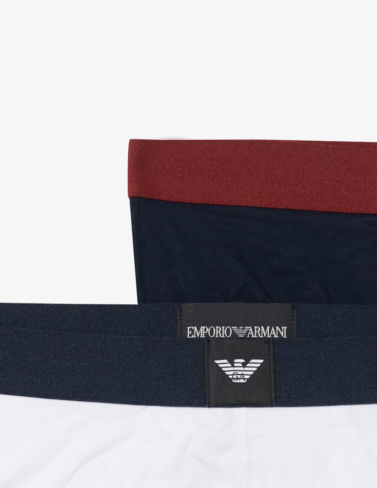 Emporio Armani Pack 3 slip essential con logo - immagine 3 Emporio Armani Pack 3 slip essential con logo - immagine 3