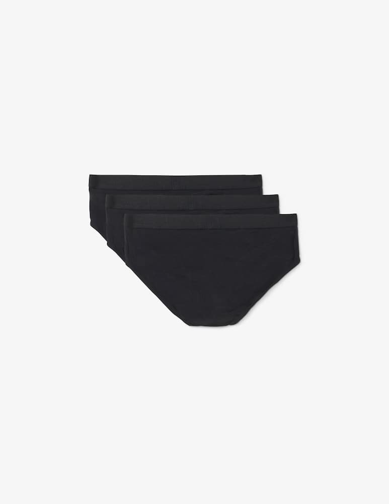 Emporio Armani Pack di 3 slip essential con logo - immagine 2 Emporio Armani Pack di 3 slip essential con logo - immagine 2