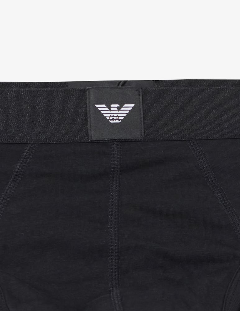 Emporio Armani Pack di 3 slip essential con logo - immagine 3 Emporio Armani Pack di 3 slip essential con logo - immagine 3