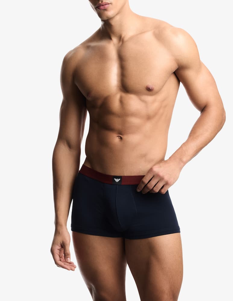 Emporio Armani Logo-label trunk boxer - picture 2 Emporio Armani Logo-label trunk boxer - picture 2