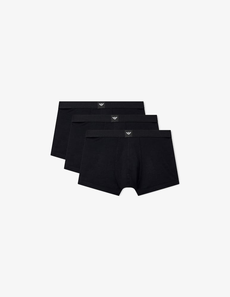 Emporio Armani Logo label trunk boxer briefs - picture 1 Emporio Armani Logo label trunk boxer briefs - picture 1