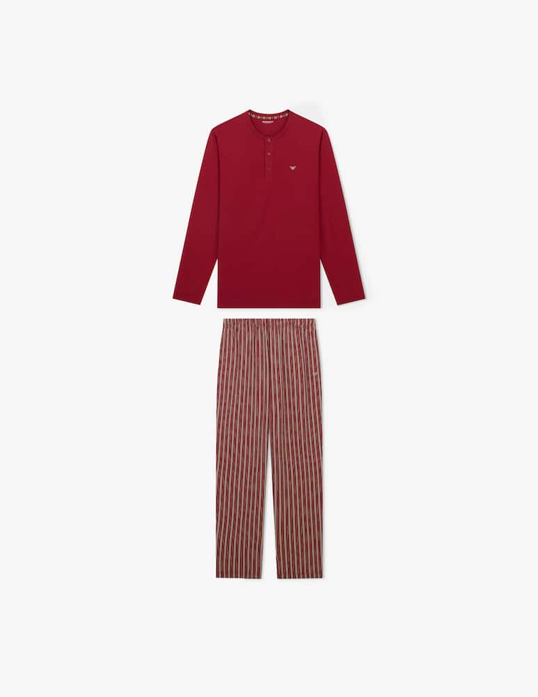 rinascente Emporio Armani Long pyjama set pattern mix