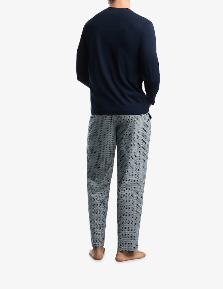 Emporio Armani Long pyjama set pattern mix - picture 3 Emporio Armani Long pyjama set pattern mix - picture 3