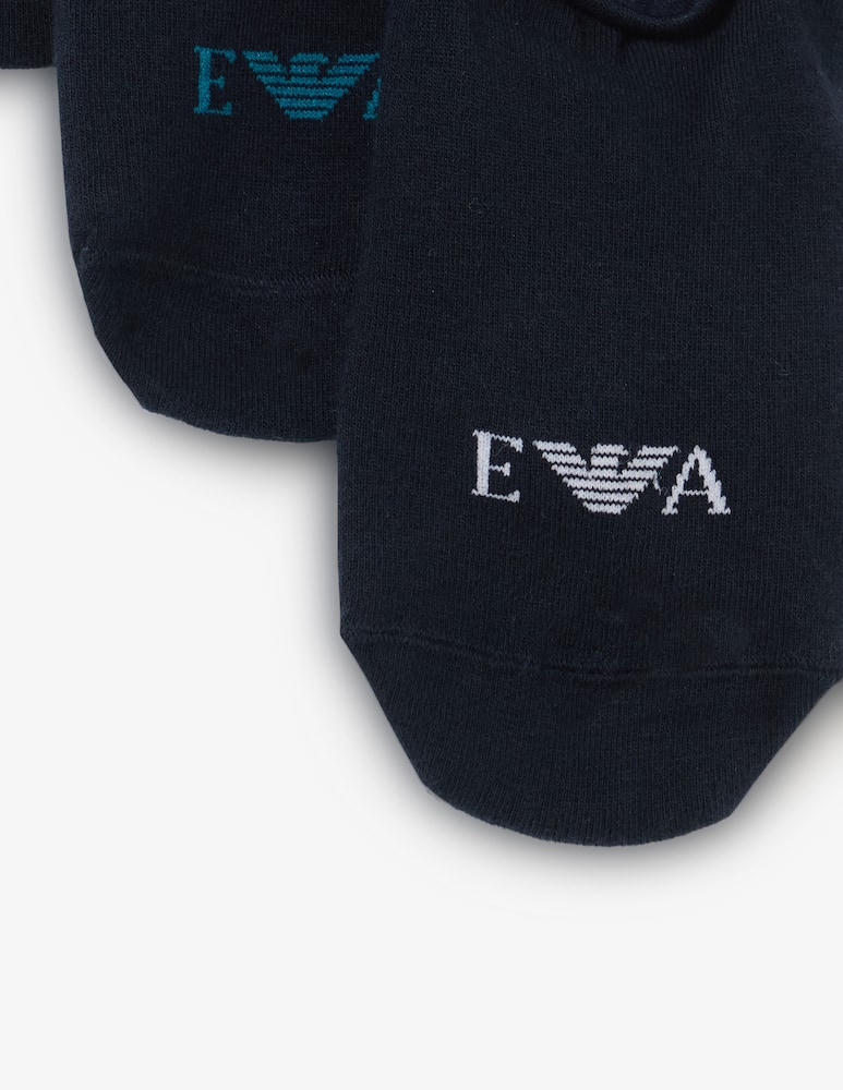 Emporio Armani Monogram footie socks - picture 2 Emporio Armani Monogram footie socks - picture 2