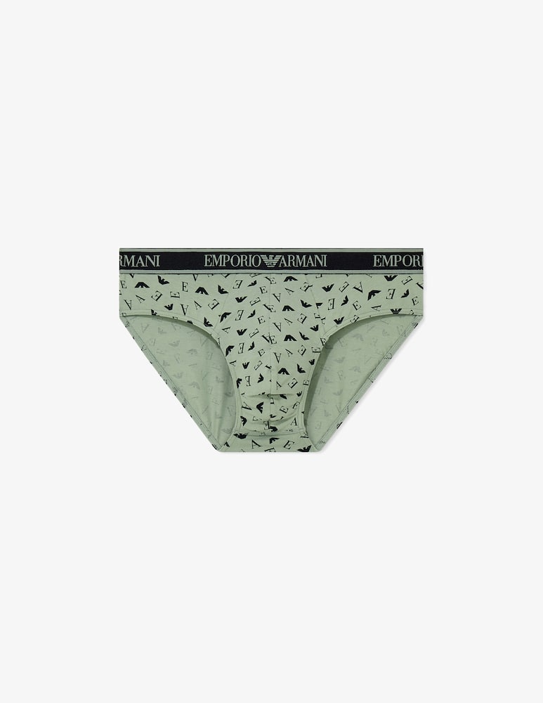 rinascente Emporio Armani Logo-waistband briefs set