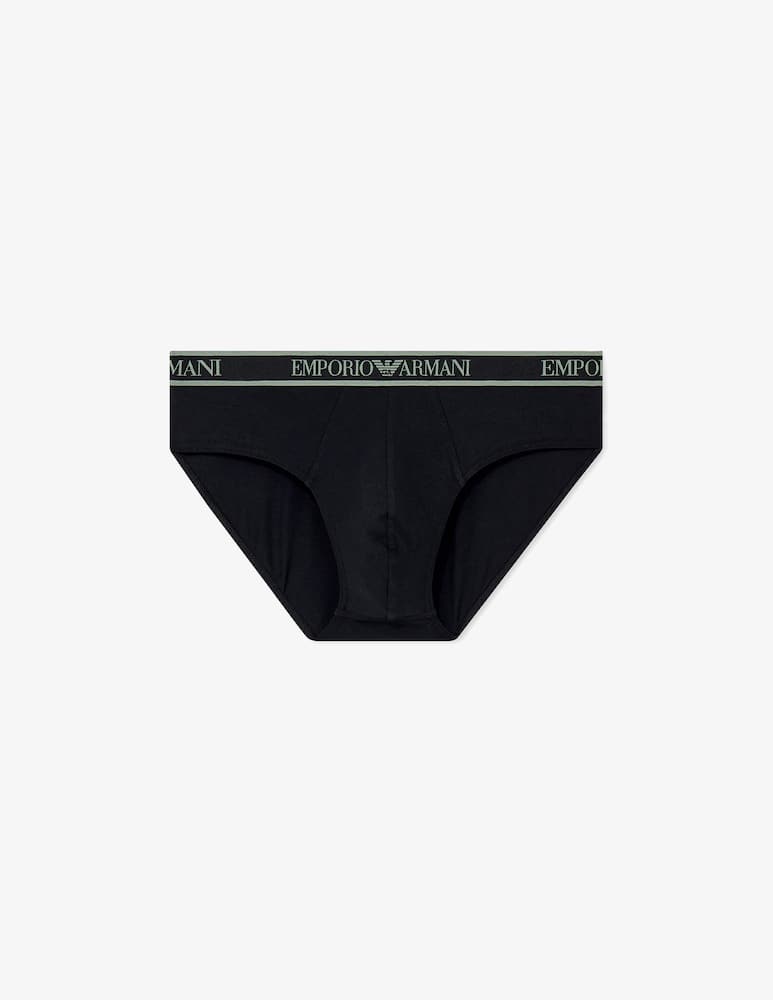 rinascente Emporio Armani Logo-waistband briefs set