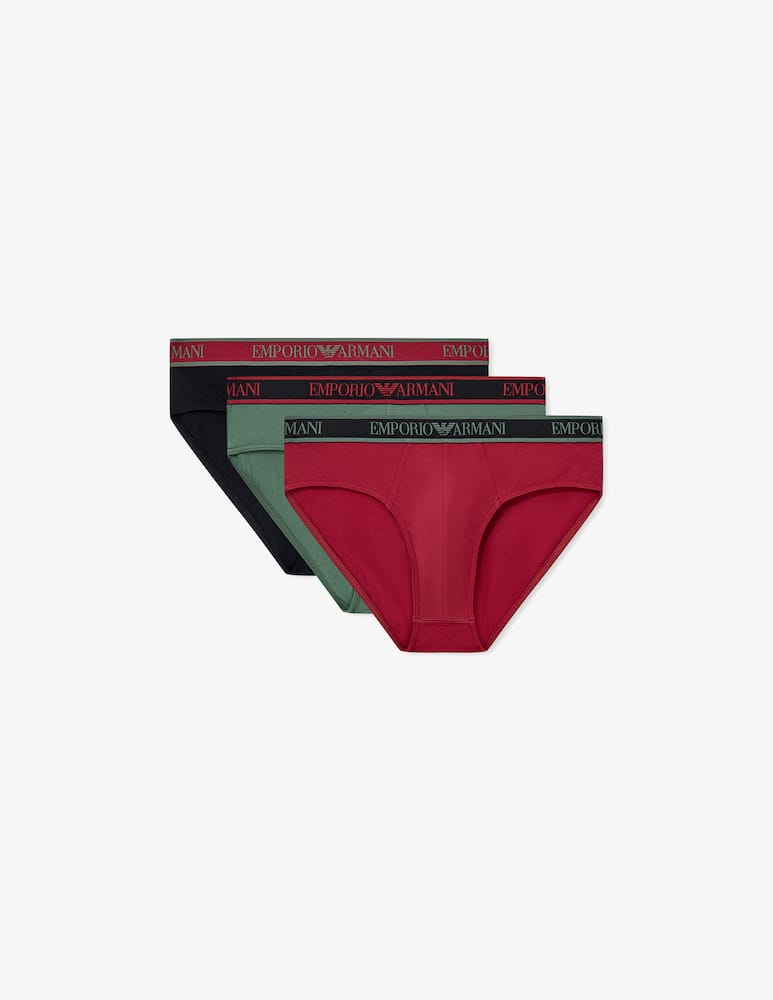 rinascente Emporio Armani Logo-waist slip set