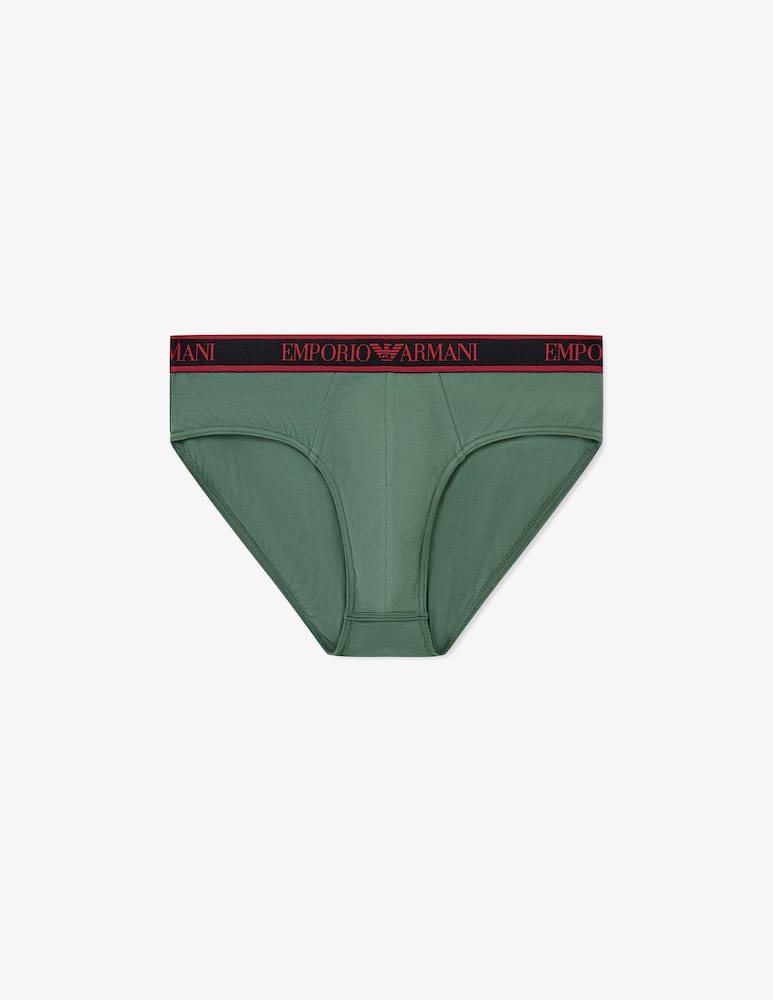 rinascente Emporio Armani Logo-waist slip set