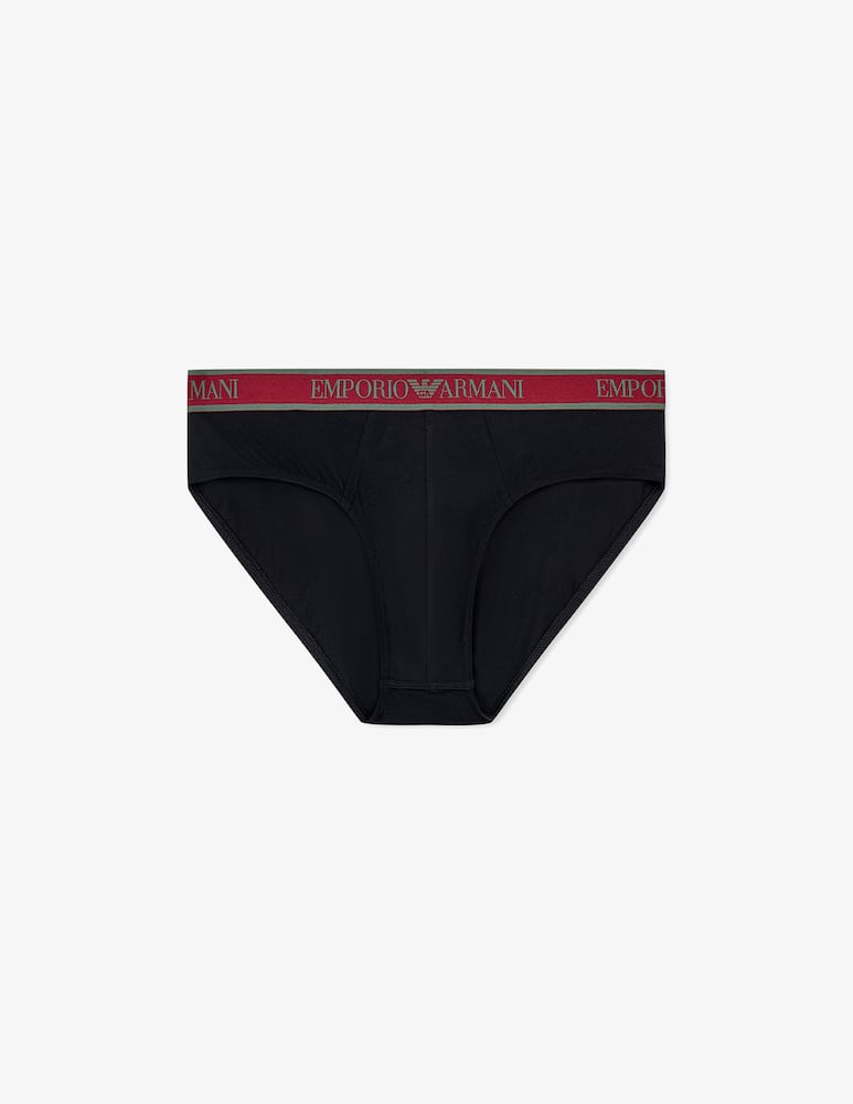 rinascente Emporio Armani Logo-waist slip set