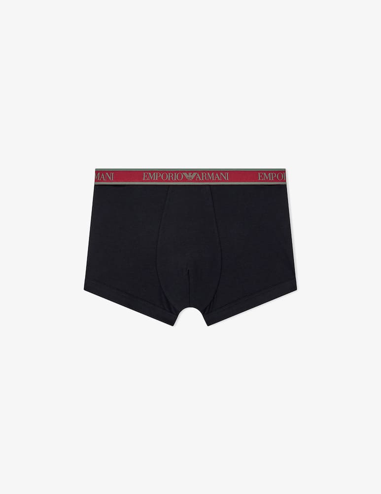 rinascente Emporio Armani Pack 3 di boxer con logobanda