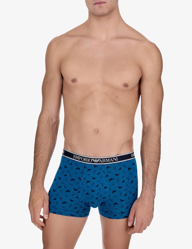 rinascente Emporio Armani Logo waistband boxer trunks