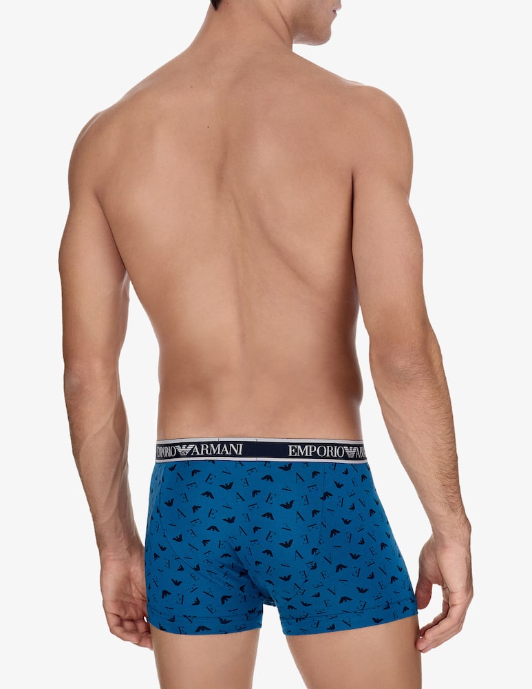 rinascente Emporio Armani Logo waistband boxer trunks