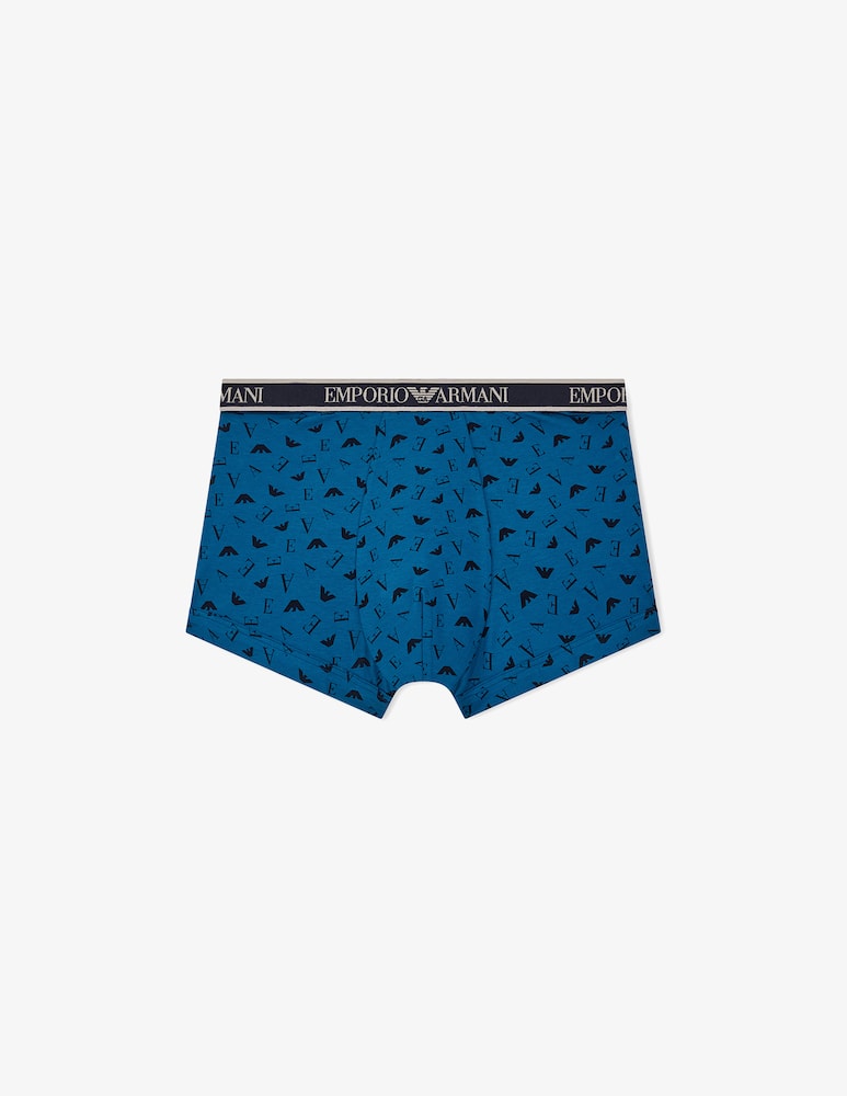 Emporio Armani Logo waistband boxer trunks - picture 4 Emporio Armani Logo waistband boxer trunks - picture 4