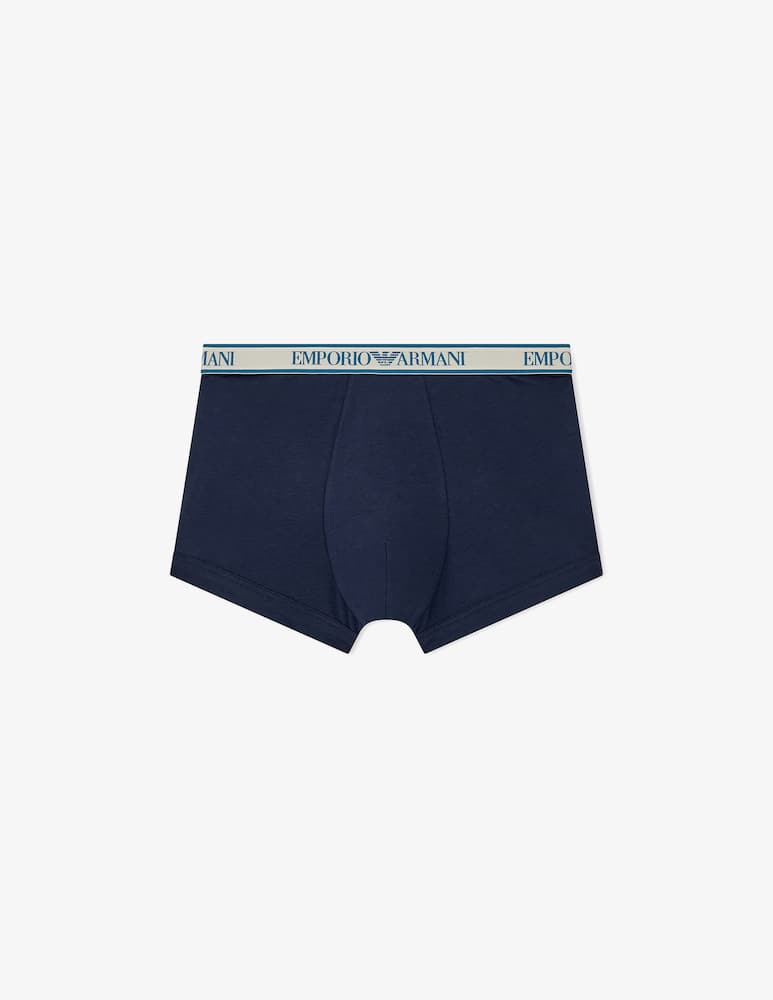 Emporio Armani Logo waistband boxer trunks - picture 5 Emporio Armani Logo waistband boxer trunks - picture 5