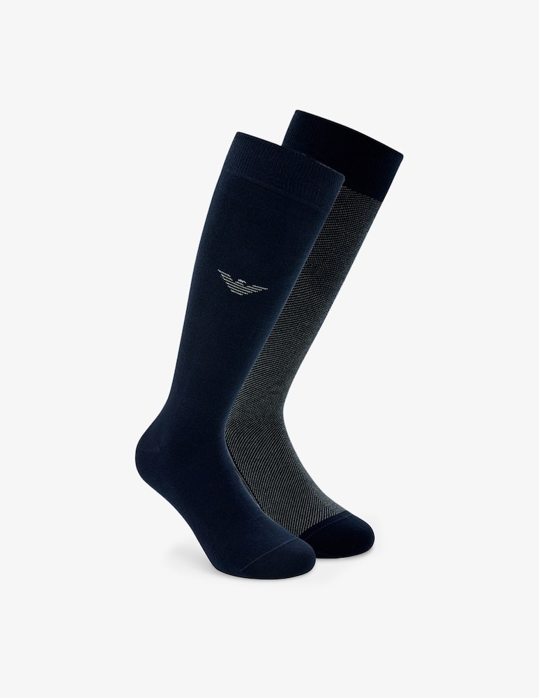 Emporio Armani Pack 2 calze lunghe regalo - immagine 1 Emporio Armani Pack 2 calze lunghe regalo - immagine 1
