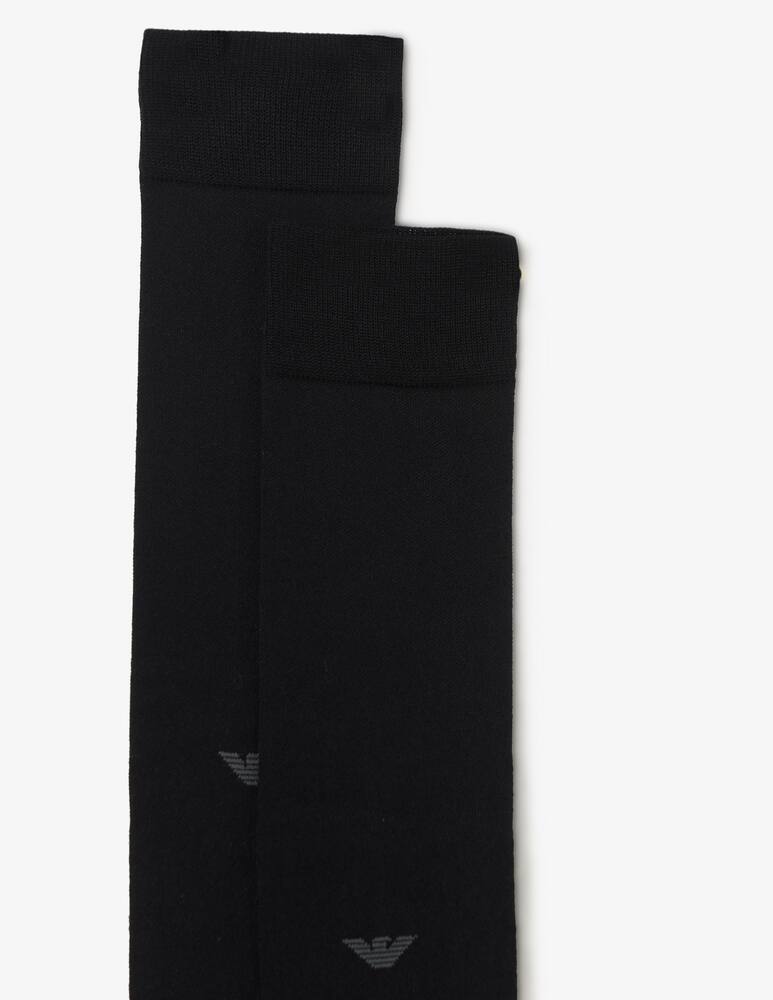 rinascente Emporio Armani Long eagle piqué socks