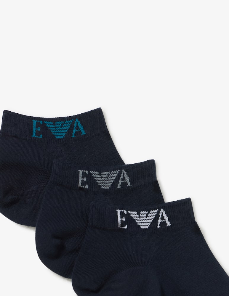 rinascente Emporio Armani Logo ankle socks