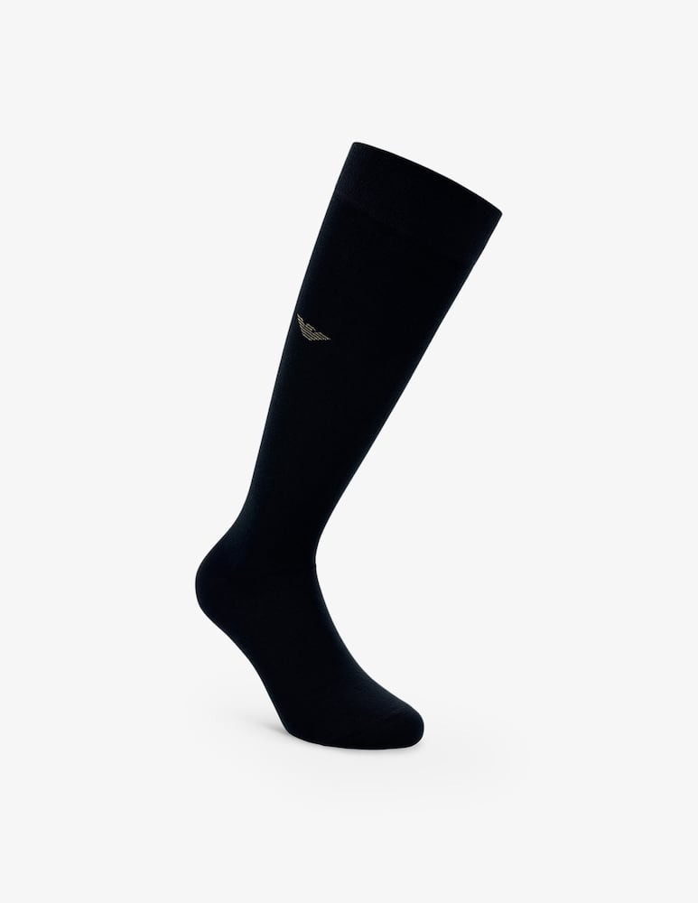 Emporio Armani Calze lunghe in micromodal - immagine 2 Emporio Armani Calze lunghe in micromodal - immagine 2