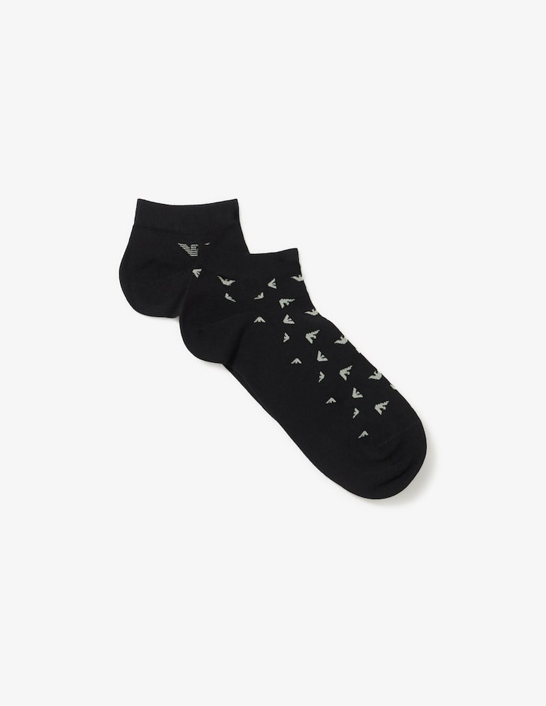 rinascente Emporio Armani Eagle patterned socks