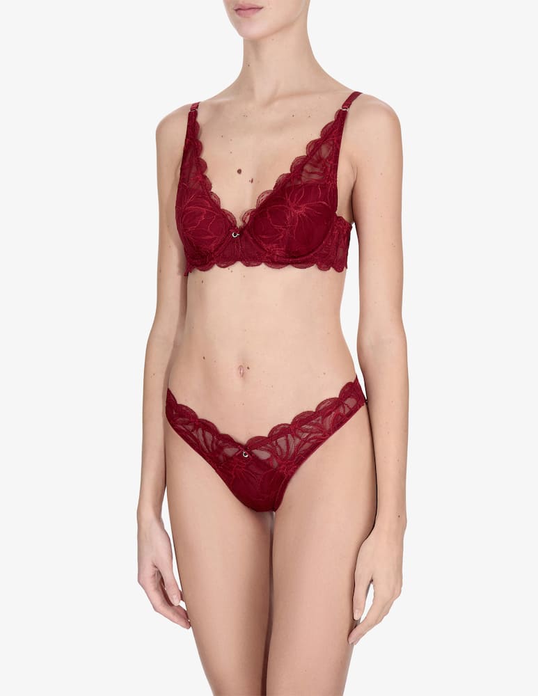 Emporio Armani Reggiseno balconcino imbottito Eternal Lace - immagine 2 Emporio Armani Reggiseno balconcino imbottito Eternal Lace - immagine 2