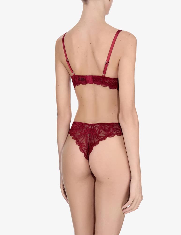 Emporio Armani Reggiseno balconcino imbottito Eternal Lace - immagine 3 Emporio Armani Reggiseno balconcino imbottito Eternal Lace - immagine 3