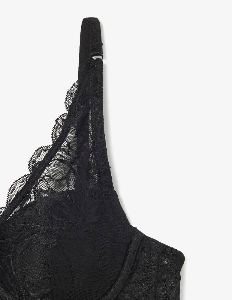 rinascente Emporio Armani Padded balconette lace bra